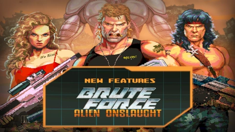 Brute Force Alien Onslaught slot image