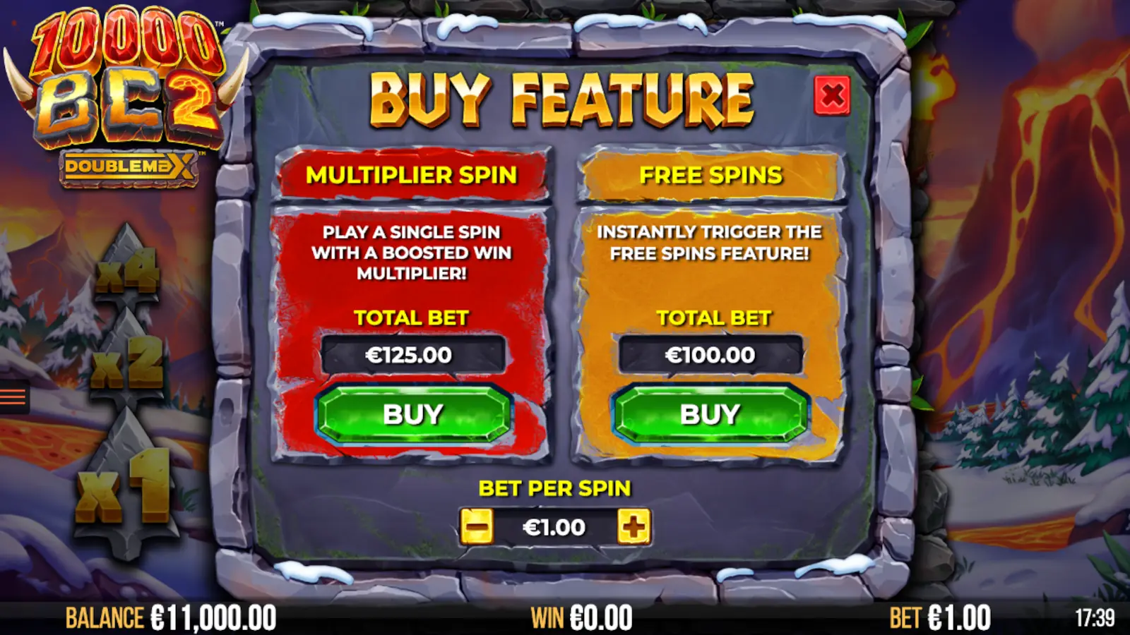 10000 BC 2 DoubleMax Slot Feature Buy