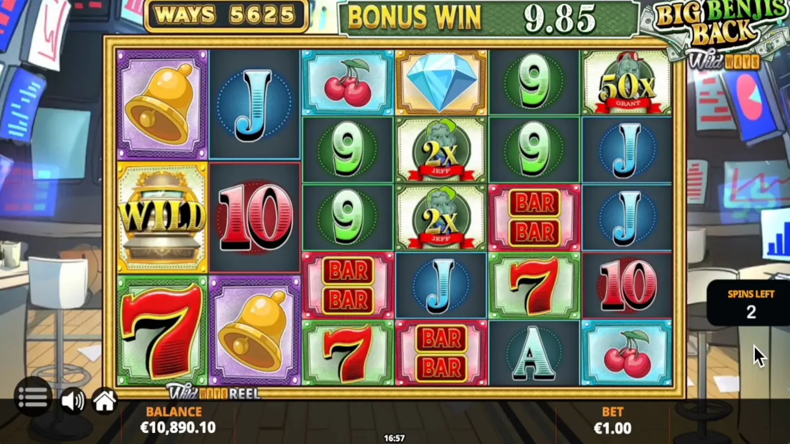 Big Benji's Back Wild Ways Slot Free Spins