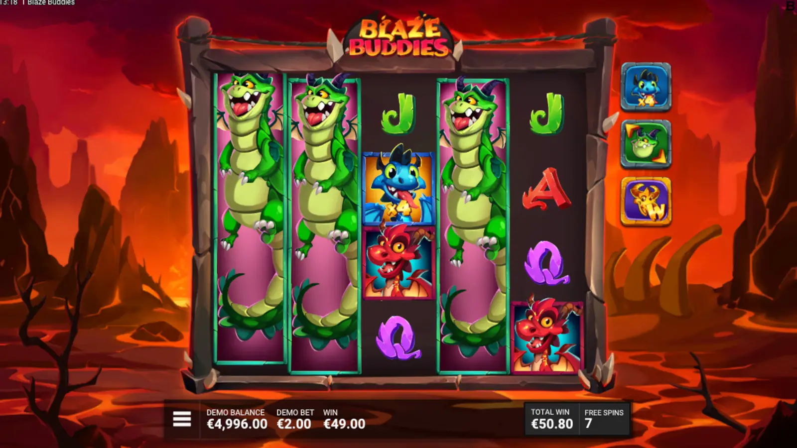 Blaze Buddies Slot Blaze of Glory