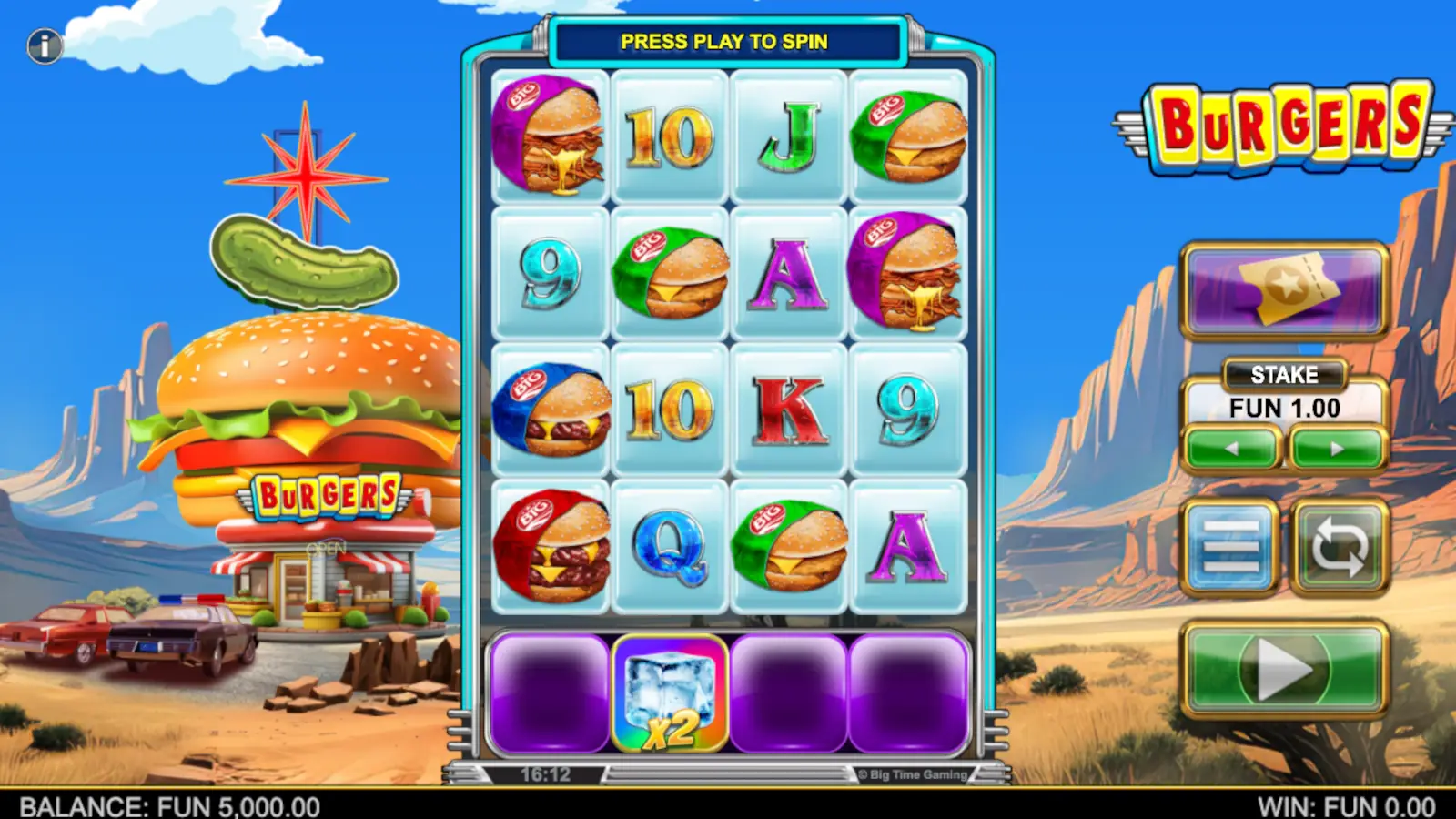 Burgers Slot Rules and Gameplay