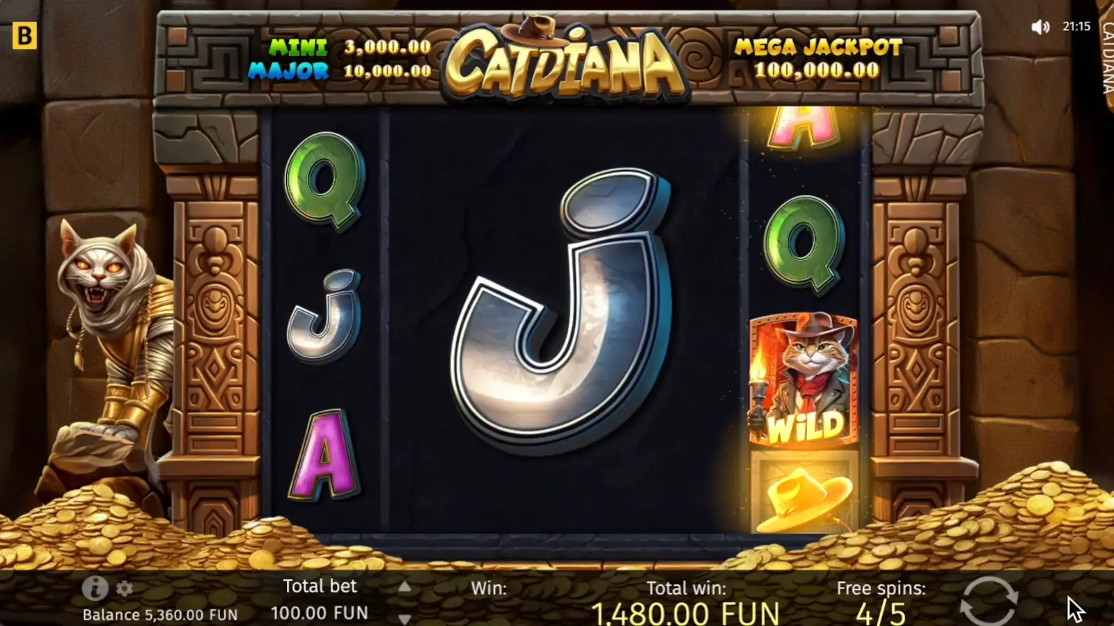 Catdiana Slot Free Spins