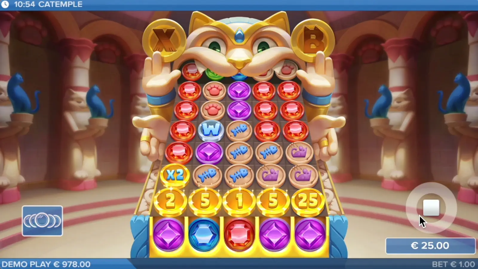 Catemple Slot Golden Coins