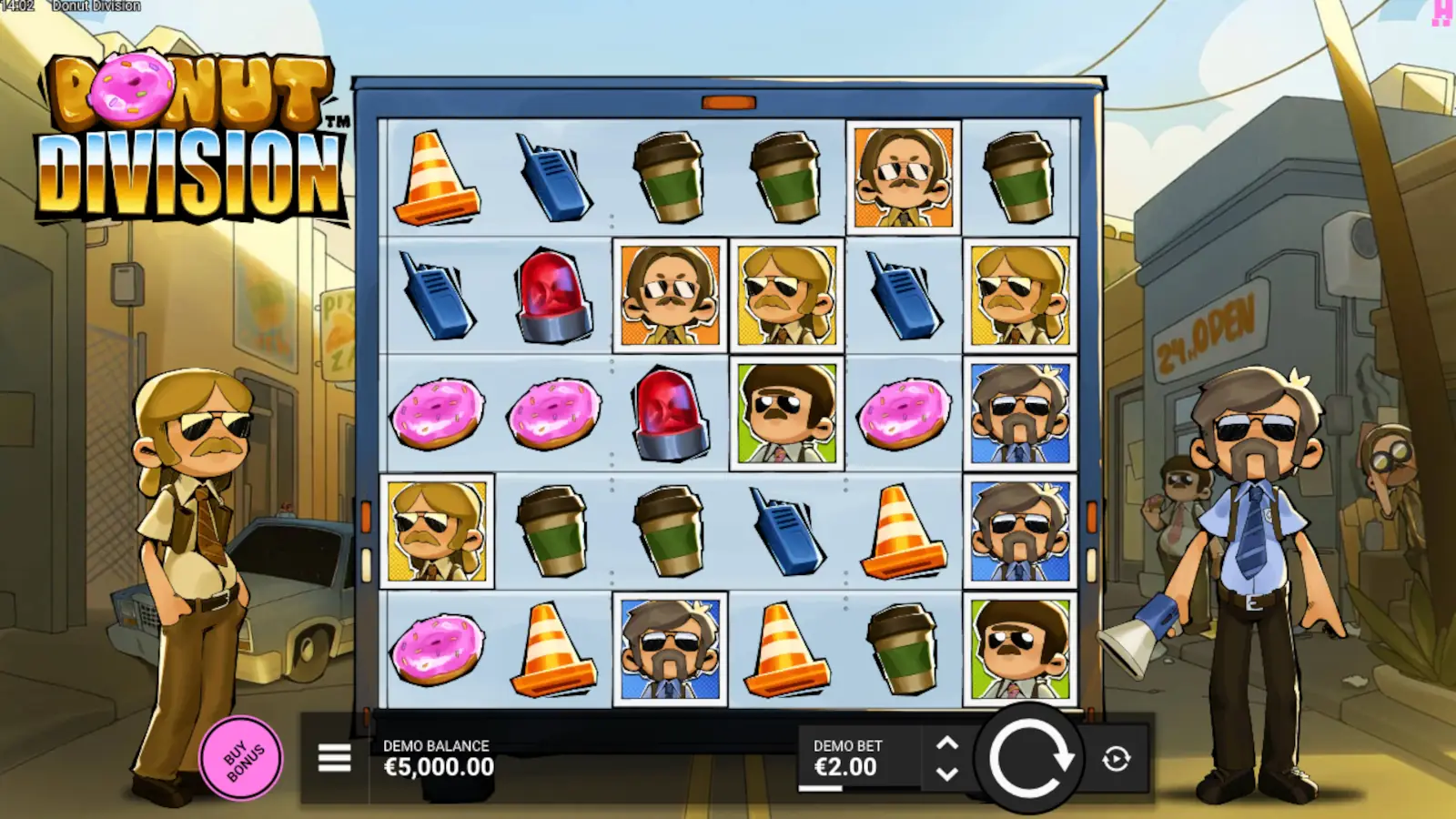 Donut Division Slot Rules and Gameplay