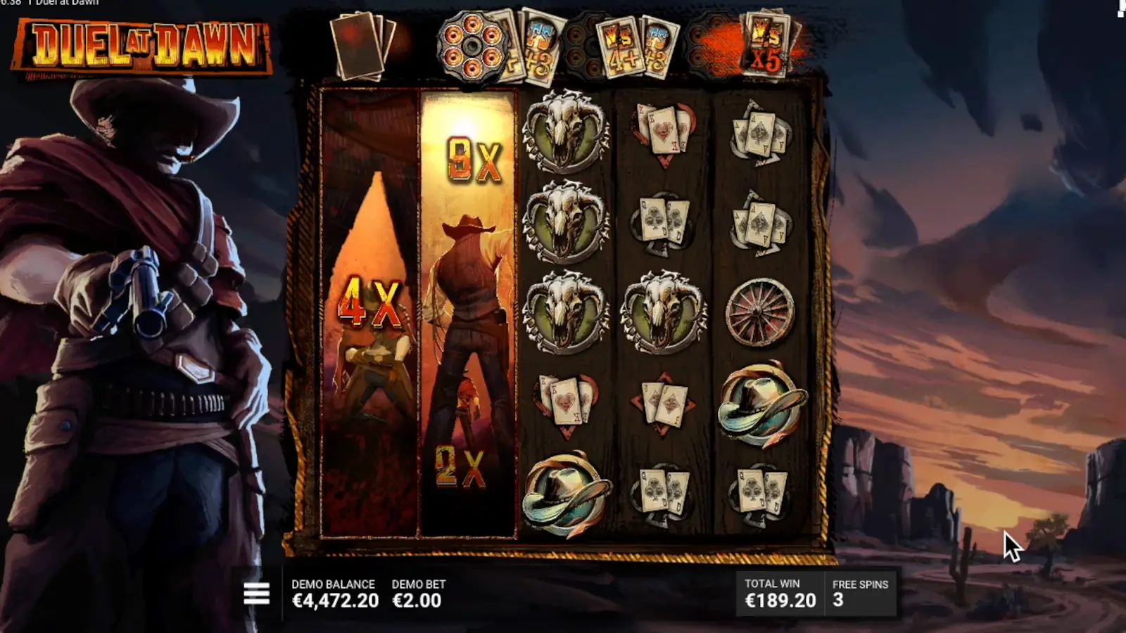 Duel At Dawn Slot Dusk 'Til Dawn Bonus