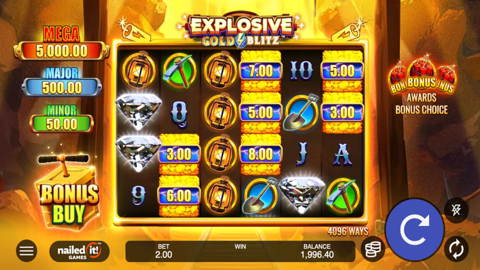 Explosive Gold Blitz Slot Rules and Gameplay