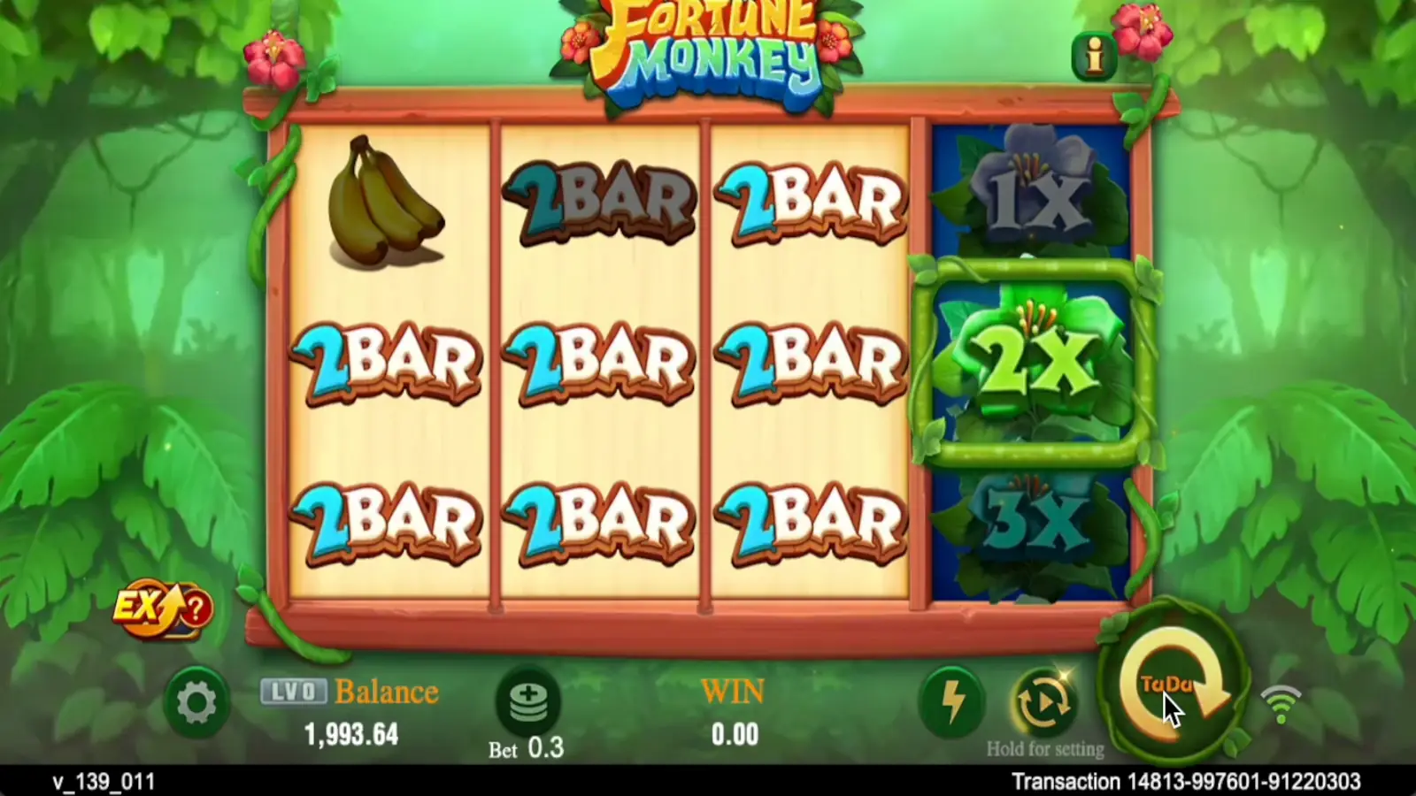 Fortune Monkey Slot Multiplier Reel Feature