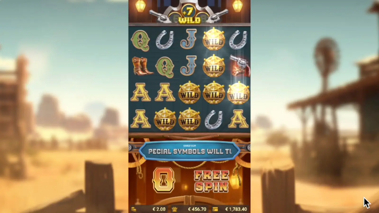 Gold West Slot Free Spins 2