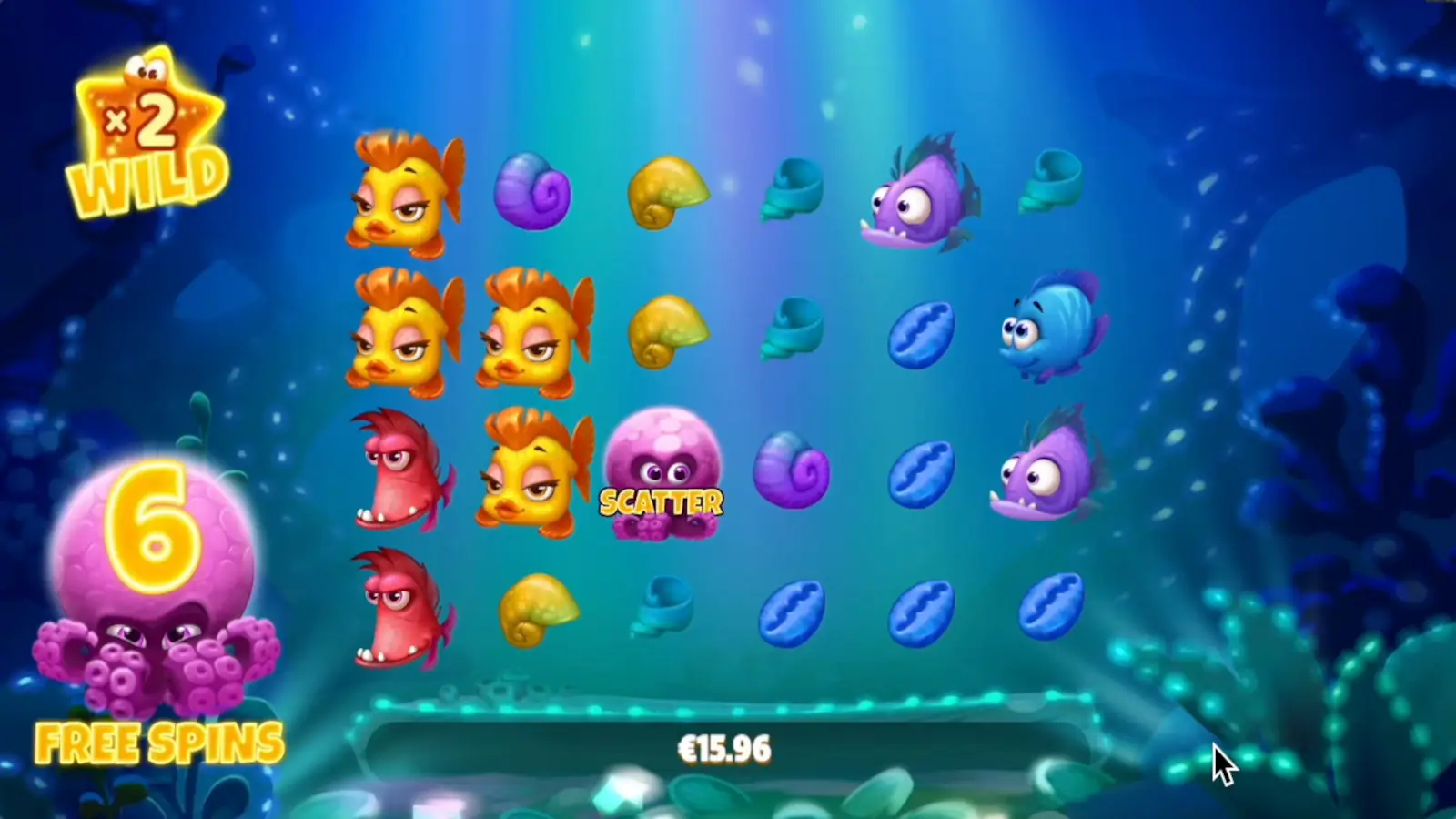 Golden Fish Tank Party Slot Wild Party Free Spins