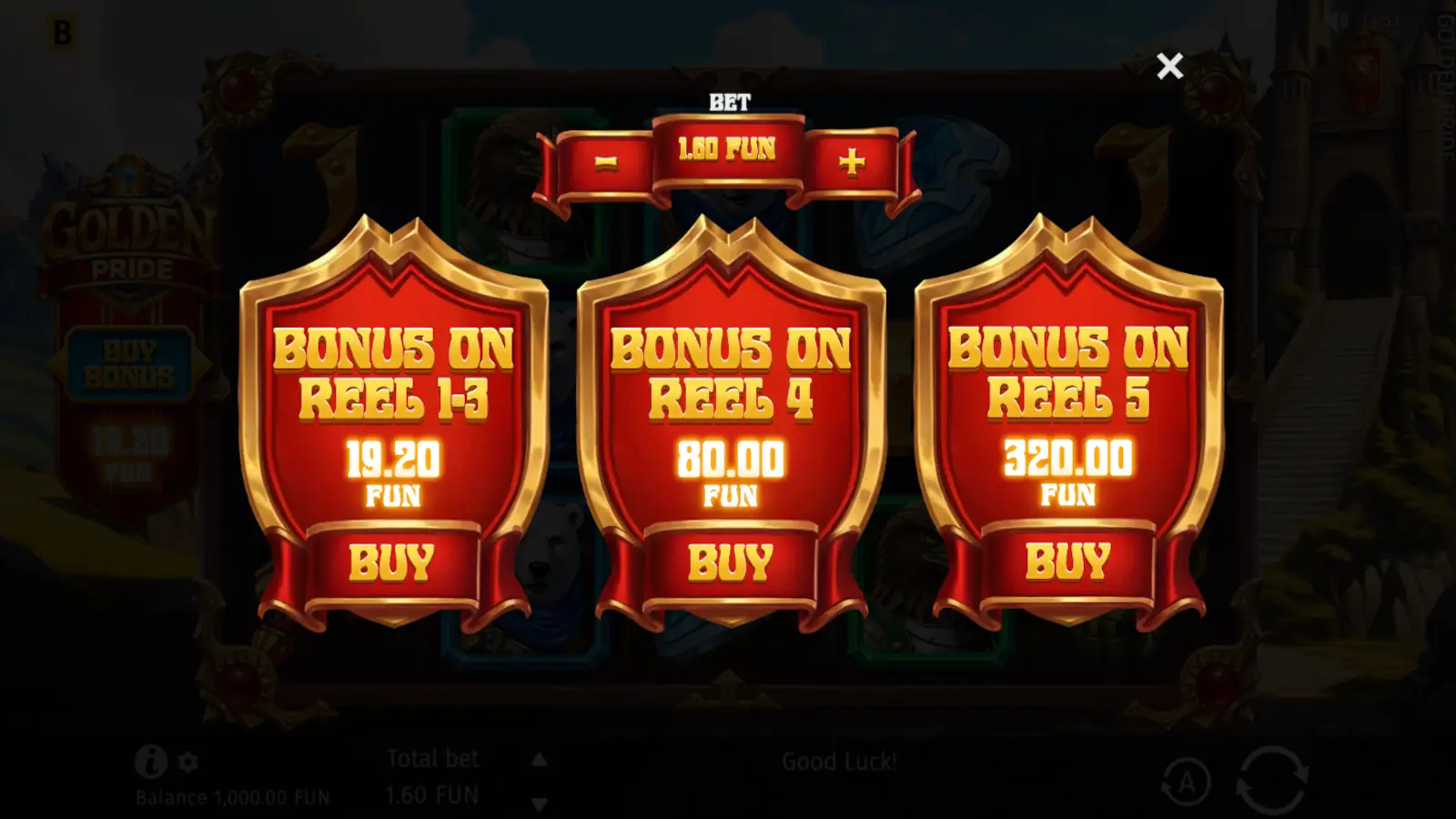 Golden Pride Slot Bonus Buy