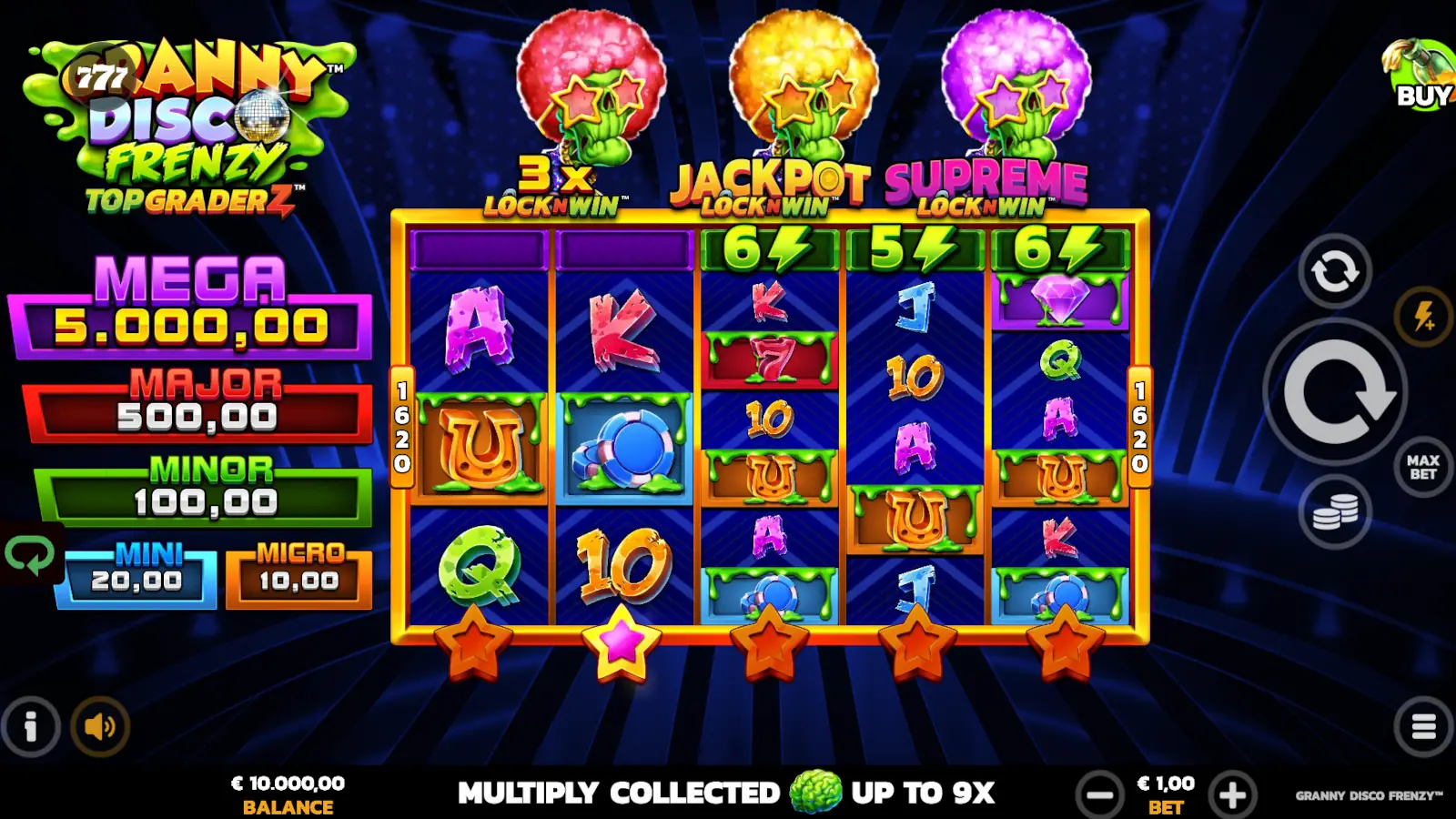 Granny Disco Frenzy Slot Rules and Gameplay