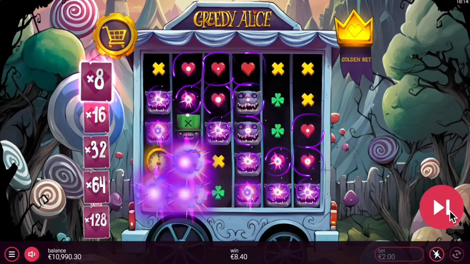 Greedy Alice Slot Multiplier Jump