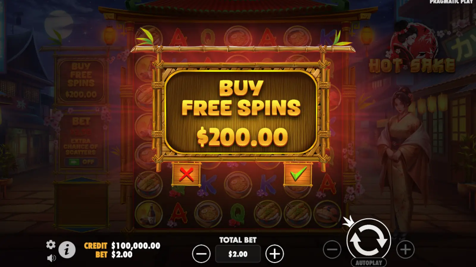 Hot Sake Slot Buy Free Spins