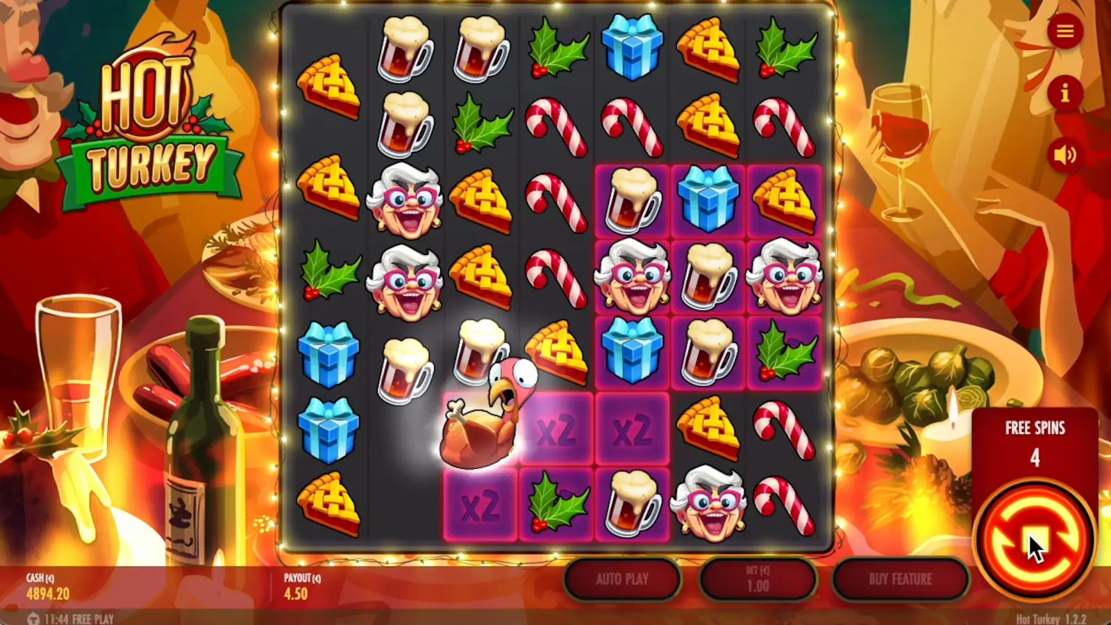 Hot Turkey Slot Bonus Game