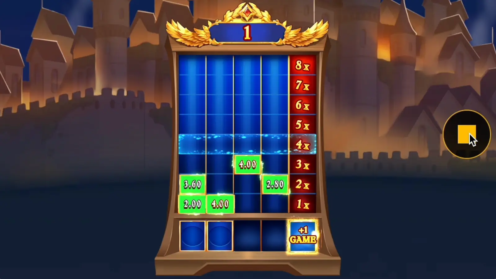 Knights of the Golden Egg Slot Archer Feature