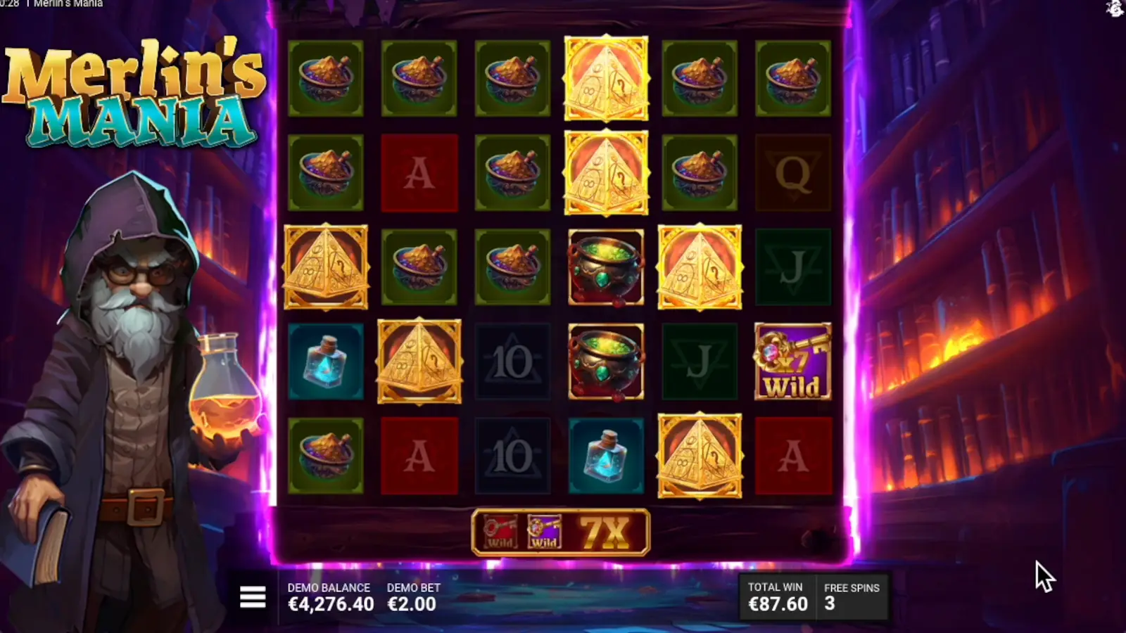 Merlin’s Mania Slot Merlin’s Insanity