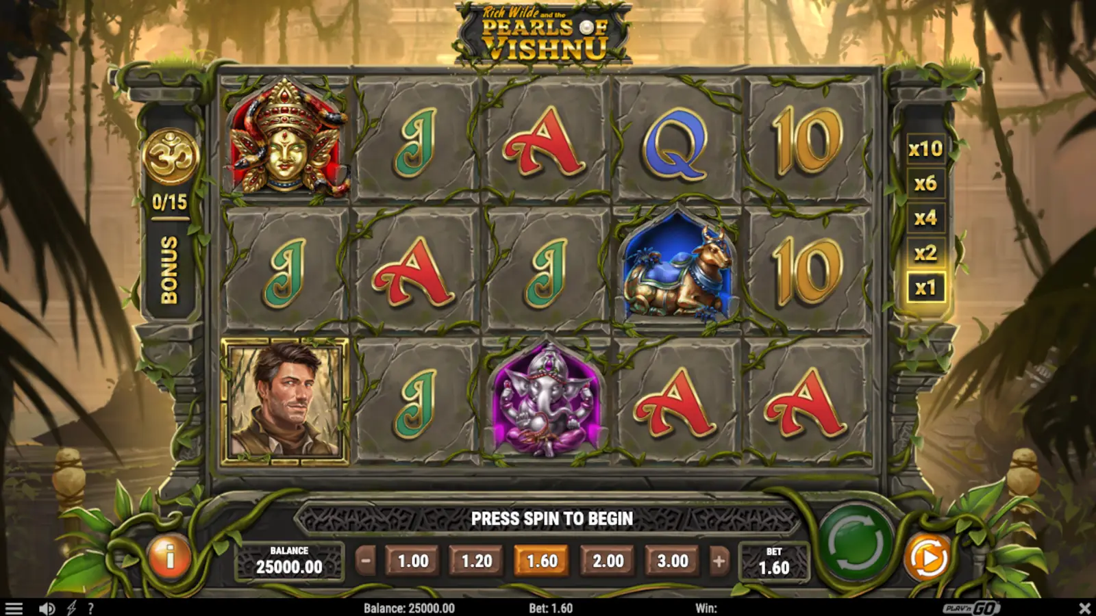 Rich Wilde and the Pearls of Vishnu Slot Rules and Gameplay