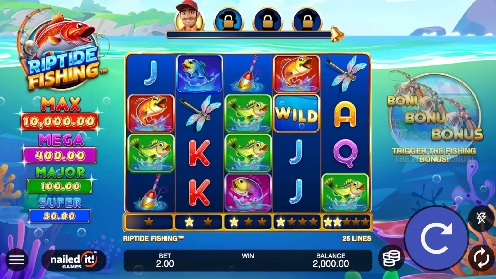 Riptide Fishing Slot Rules and Gameplay