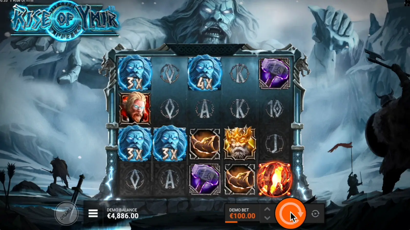 Rise of Ymir Slot Ymir's Conquest