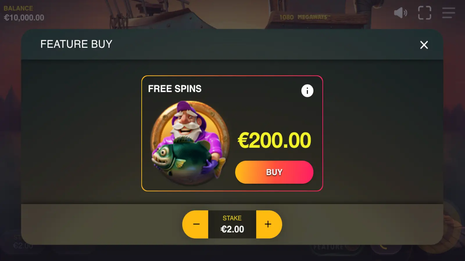 Sea Boat Adventure Megaways Slot Feature Buy