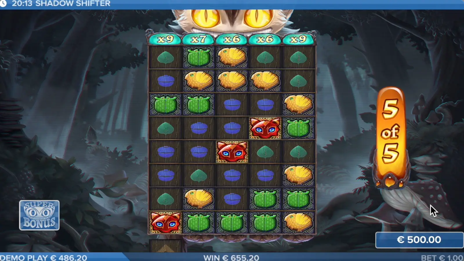 Shadow Shifter Slot Bonus Game