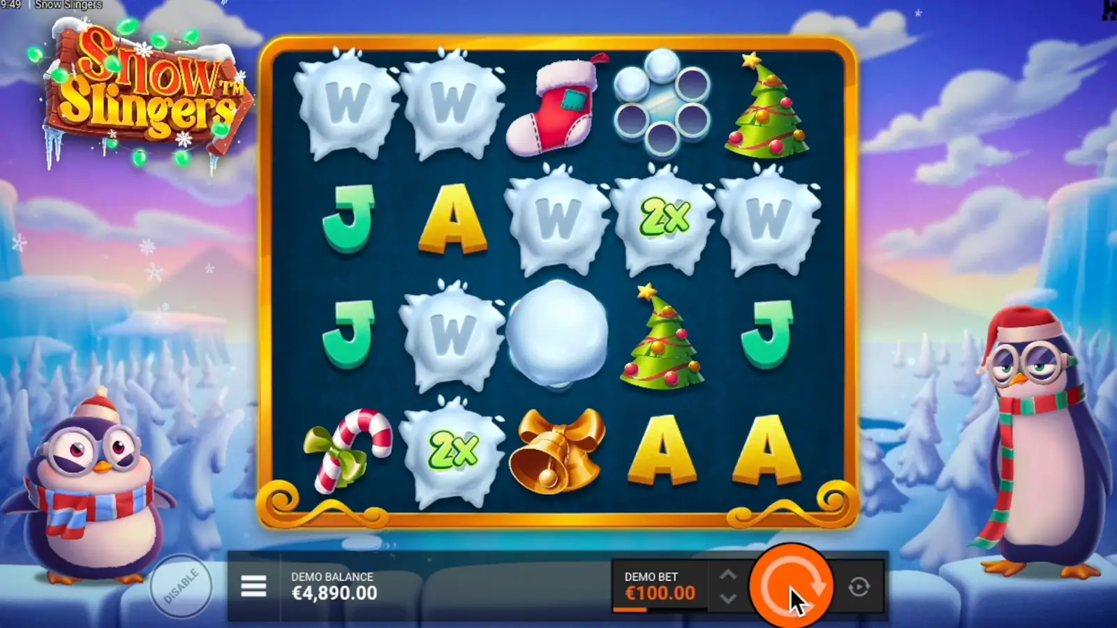 Snow Slingers Slot Snow-volver Symbols