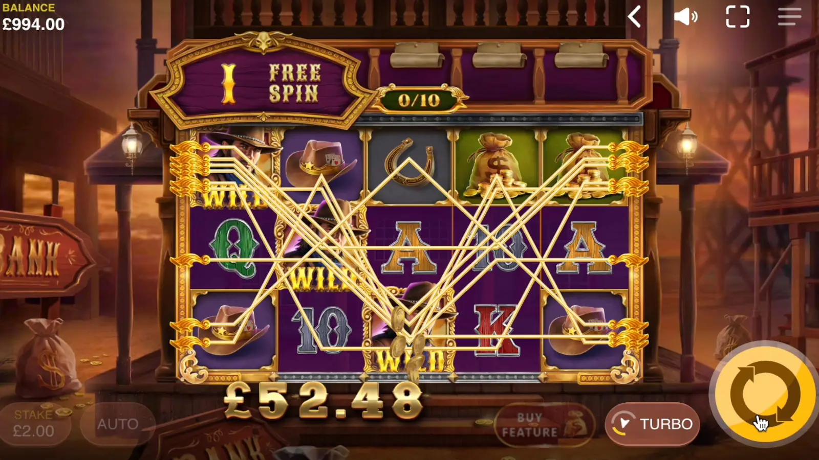 The Good The Bad and The Rich Slot Free Spins