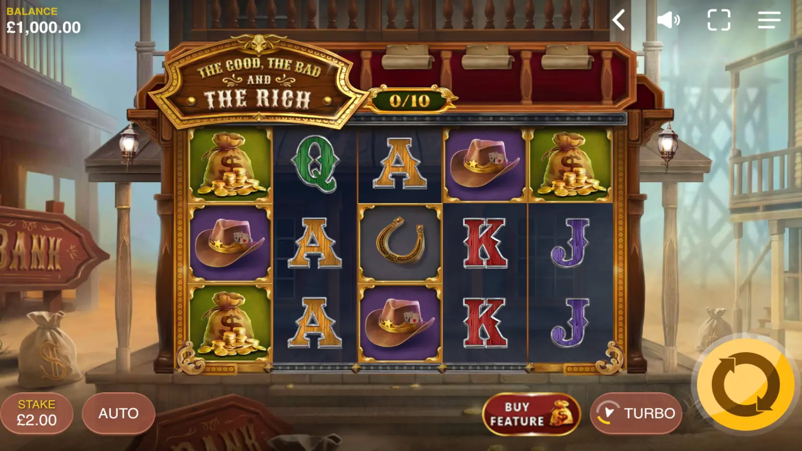 The Good The Bad and The Rich Slot Rules and Gameplay