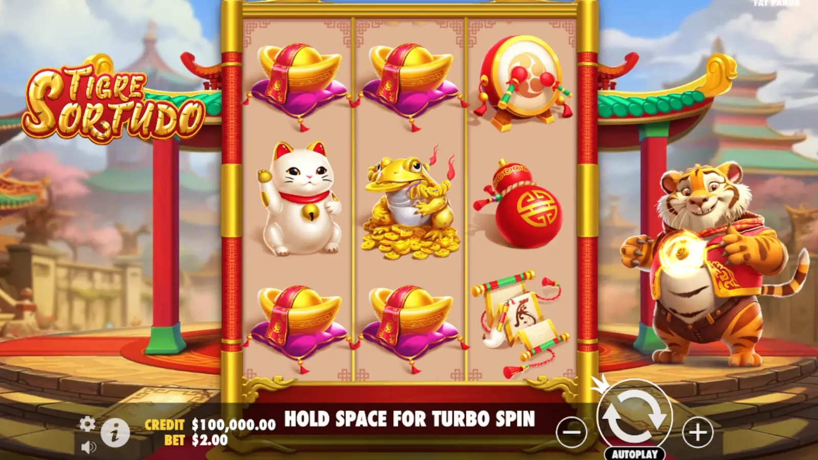 Tigre Sortudo Slot Rules and Gameplay