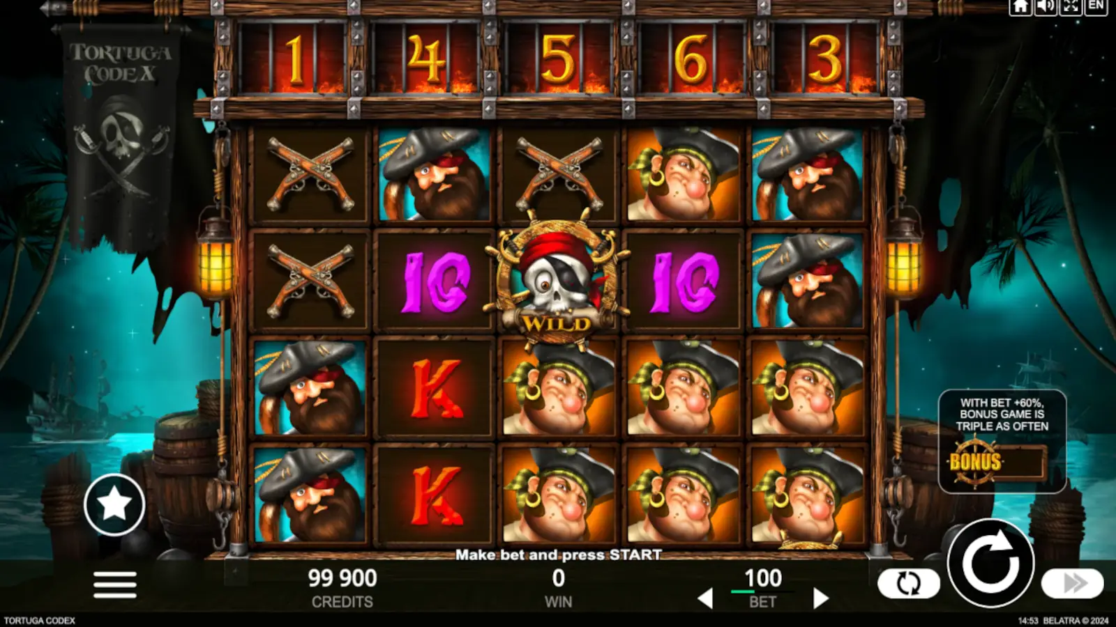 Tortuga Codex Slot Rules and Gameplay