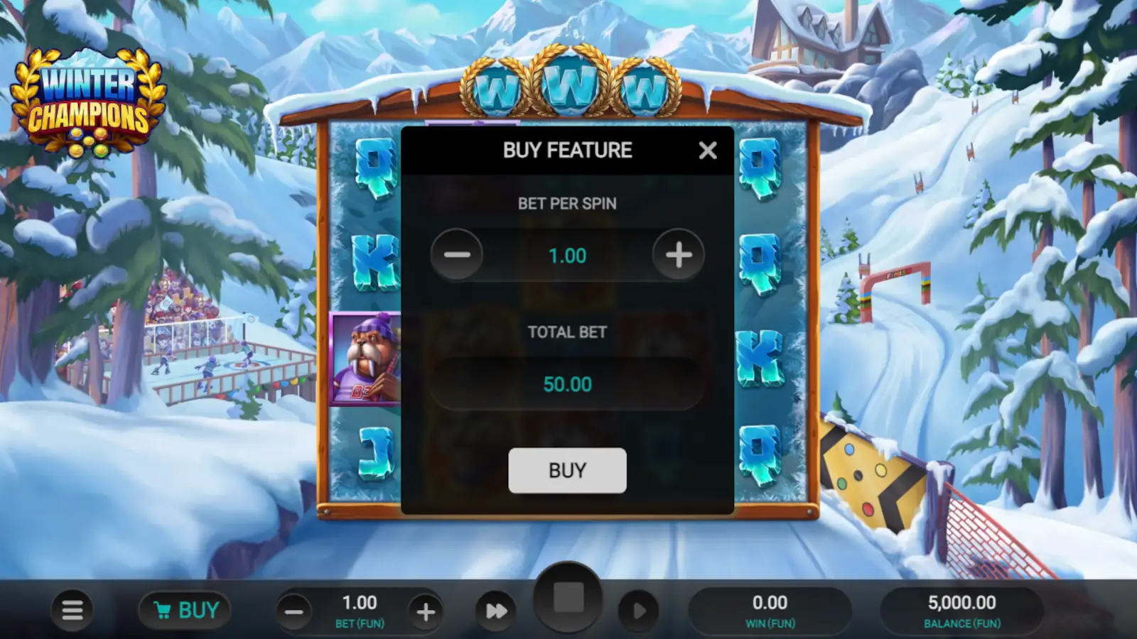 Winter Champions Slot Buy Bonus