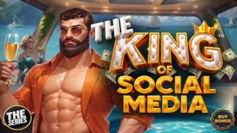 The King of Social Media slot image